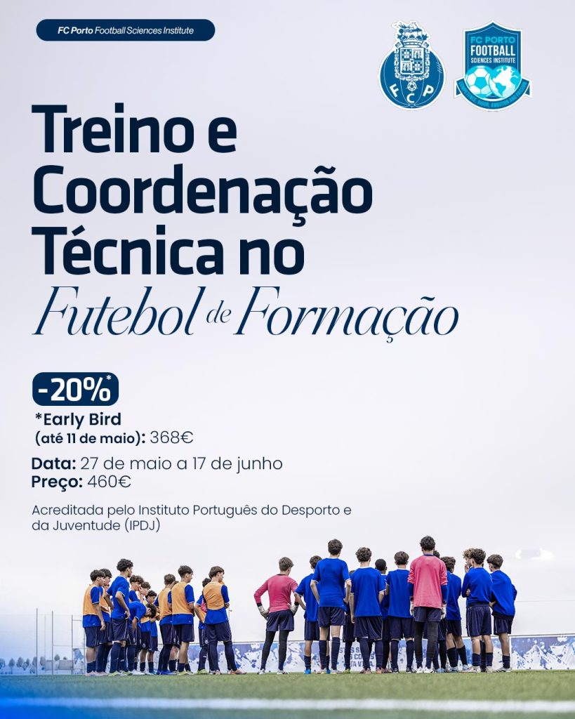 Treino e Coordenação Técnica no Futebol de Formação